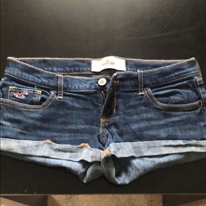 Hollister jean shorts